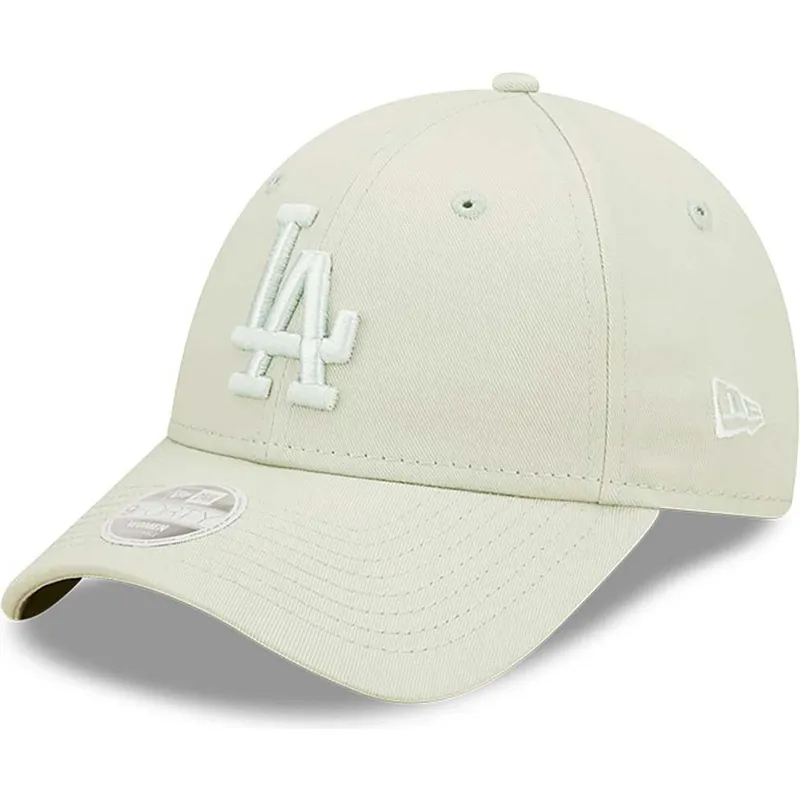 kepsar-curva-gron-justerbart-band-claro-claro-9forty-league-essential-fran-los-angeles-dodgers-mlb-av-new-era