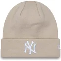 mossor-beige-cuff-league-essential-fran-new-york-yankees-mlb-av-new-era