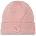 rosa-dammossa-med-rosa-new-york-yankees-mlb-logotyp-cuff-metallic-fran-new-era