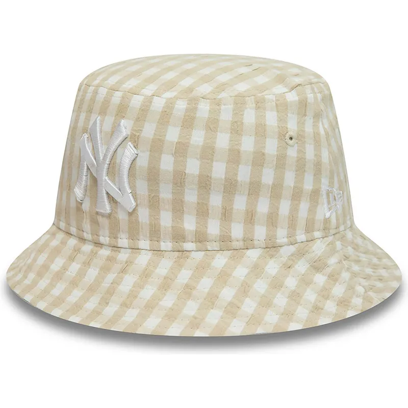 hinkar-beige-fran-bucket-beige-para-mujer-tapered-gingham-av-new-era hinkar-beige-fran-bucket-beige-para-mujer-tapered-gingham-av-new-era
