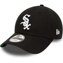 kepsar-curva-svart-justerbart-band-9forty-team-side-patch-fran-chicago-white-sox-mlb-av-new-era