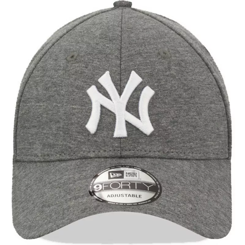 new-era-curved-brim-9forty-jersey-new-york-yankees-mlb-grey-adjustable-cap
