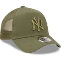 kepsar-curva-gron-snapback-a-frame-tonal-mesh-fran-new-york-yankees-mlb-av-new-era