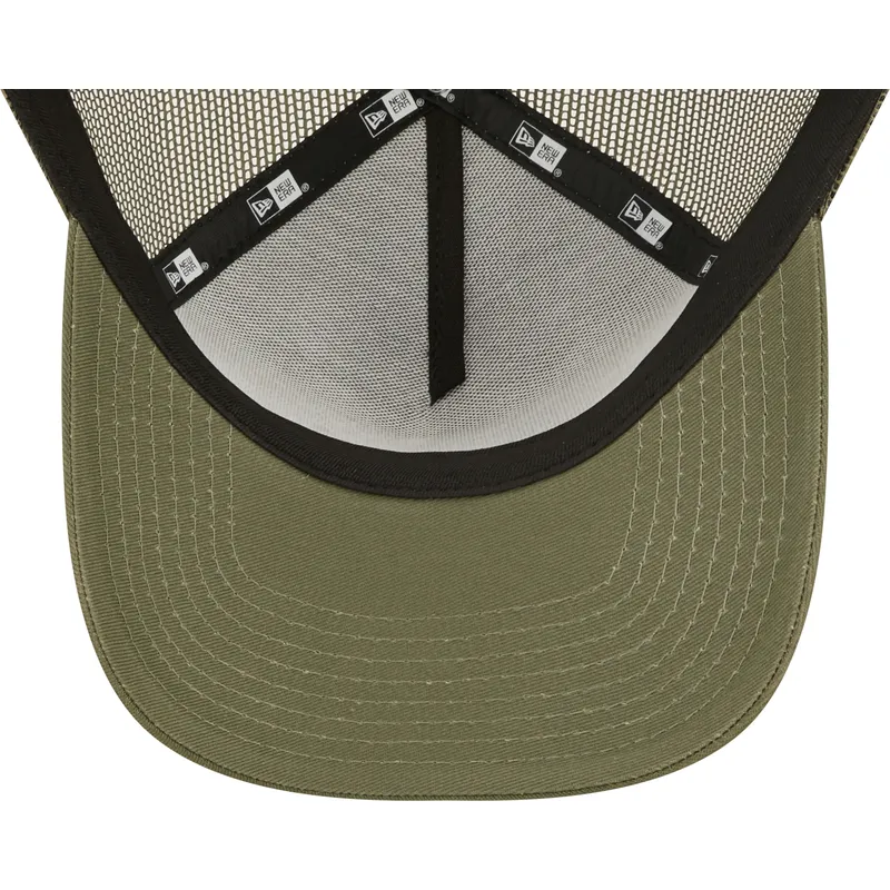 kepsar-curva-gron-snapback-a-frame-tonal-mesh-fran-new-york-yankees-mlb-av-new-era