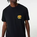 t-shirt-kort-arm-svart-fran-camiseta-manga-corta-negra-good-burger-good-life-food-graphic-av-new-era