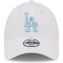 justerbar-vit-bojd-keps-med-bla-logotyp-for-barn-9forty-league-essential-los-angeles-dodgers-mlb-fran-new-era