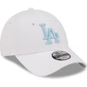 justerbar-vit-bojd-keps-med-bla-logotyp-for-barn-9forty-league-essential-los-angeles-dodgers-mlb-fran-new-era