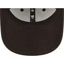 new-york-yankees-mlb-new-era-9forty-league-essential-justerbar-svart-bojd-keps-med-rosa-logotyp-for-barn