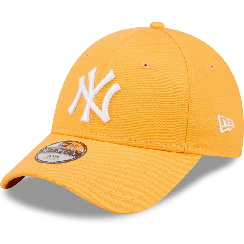 kepsar-curva-apelsin-justerbart-band-for-barn-9forty-league-essential-fran-new-york-yankees-mlb-av-new-era