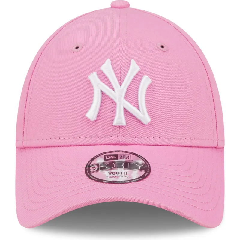 kepsar-curva-rosa-justerbart-band-for-barn-9forty-league-essential-fran-new-york-yankees-mlb-av-new-era