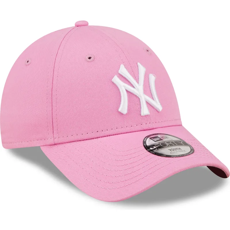 kepsar-curva-rosa-justerbart-band-for-barn-9forty-league-essential-fran-new-york-yankees-mlb-av-new-era