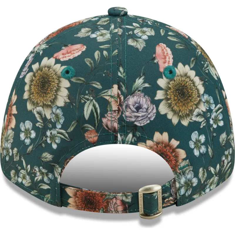 kepsar-curva-gron-justerbart-band-9forty-all-over-print-floral-fran-new-york-yankees-mlb-av-new-era
