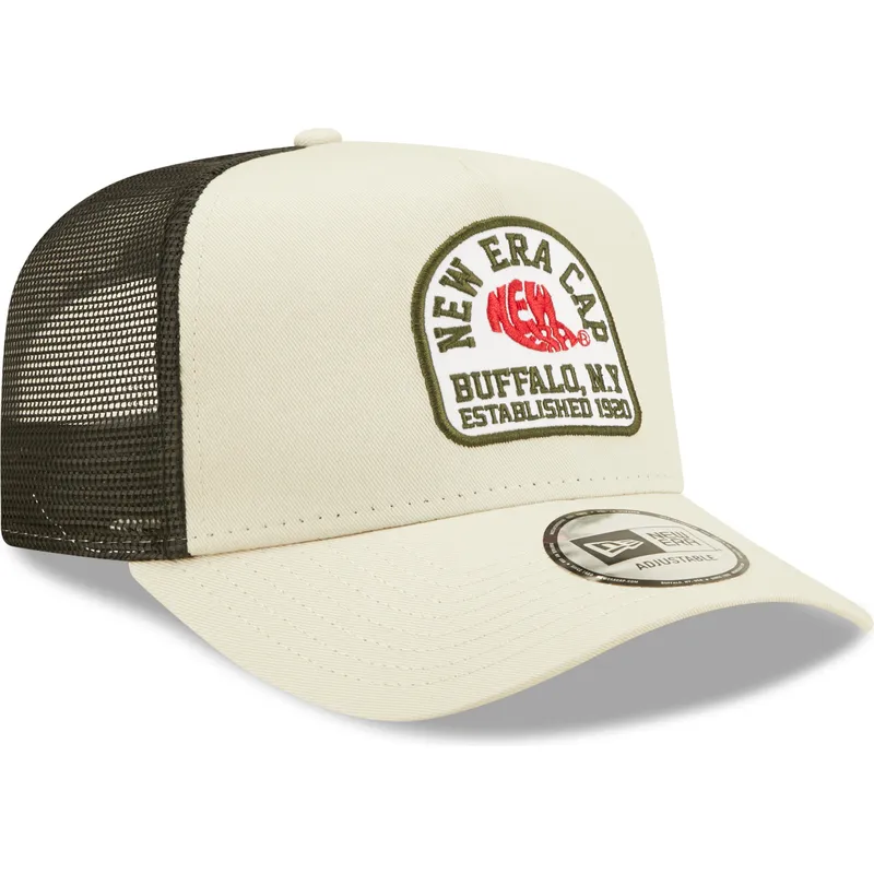 kepsar-curva-beige-snapback-a-frame-av-new-era