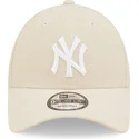 bojd-beige-justerbar-keps-9forty-linen-new-york-yankees-mlb-fran-new-era
