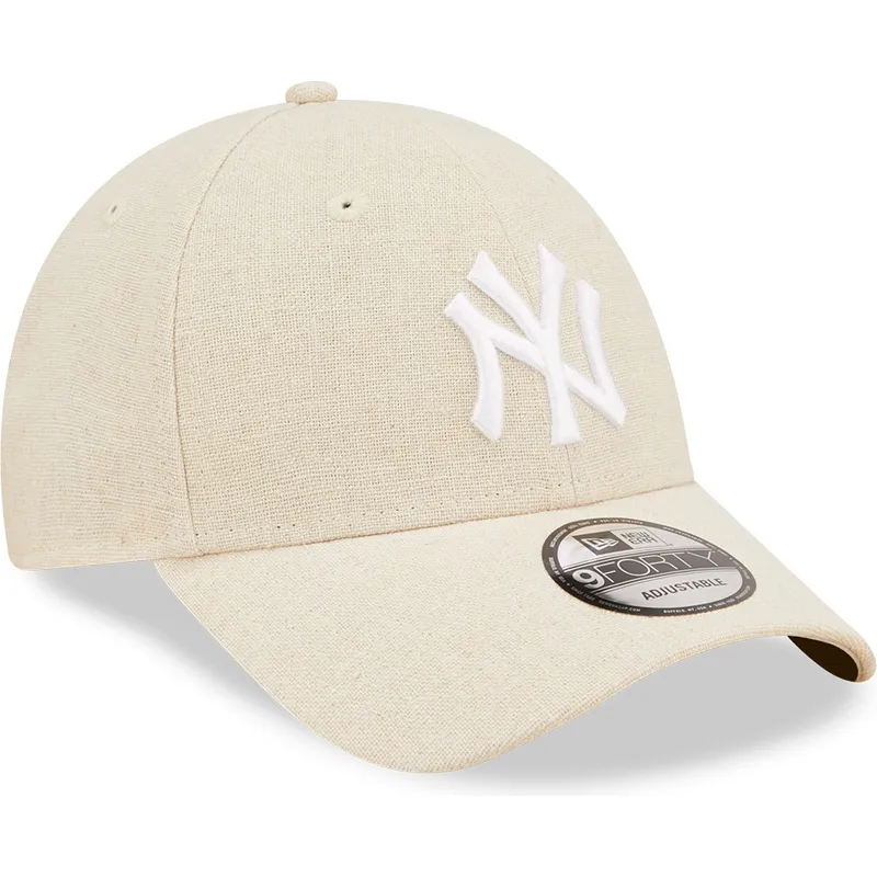 bojd-beige-justerbar-keps-9forty-linen-new-york-yankees-mlb-fran-new-era