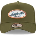 kepsar-curva-gron-snapback-a-frame-av-new-era