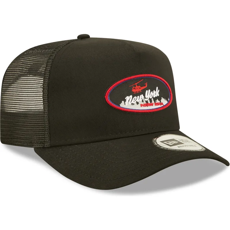 kepsar-curva-svart-snapback-a-frame-av-new-era