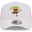 kepsar-curva-vit-snapback-a-frame-fran-bob-esponja-av-new-era