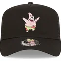 kepsar-curva-svart-snapback-a-frame-fran-patricio-estrella-bob-esponja-av-new-era