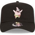 new-era-patrick-star-a-frame-spongebob-squarepants-black-trucker-hat
