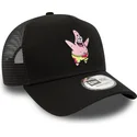 kepsar-curva-svart-snapback-a-frame-fran-patricio-estrella-bob-esponja-av-new-era