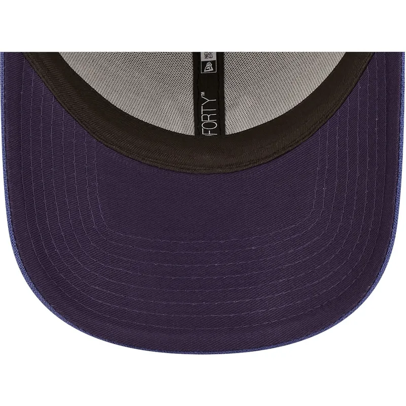 kepsar-curva-bla-justerbart-band-9forty-linen-fran-new-york-yankees-mlb-av-new-era