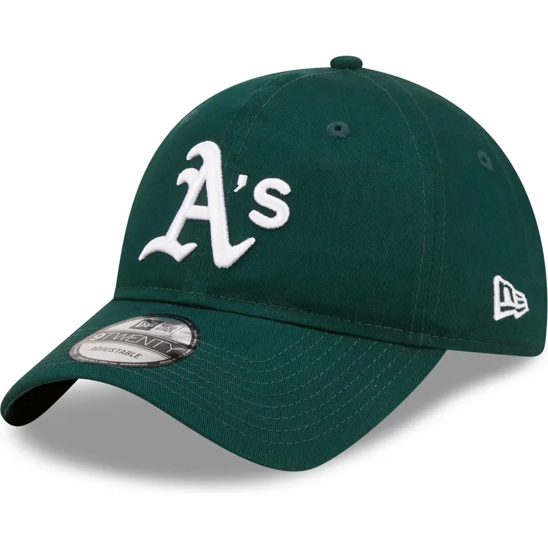 kepsar-curva-gron-justerbart-band-9twenty-league-essential-fran-oakland-athletics-mlb-av-new-era