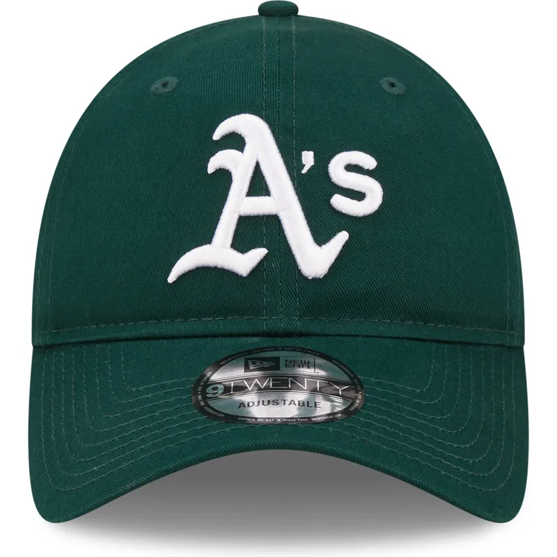 kepsar-curva-gron-justerbart-band-9twenty-league-essential-fran-oakland-athletics-mlb-av-new-era