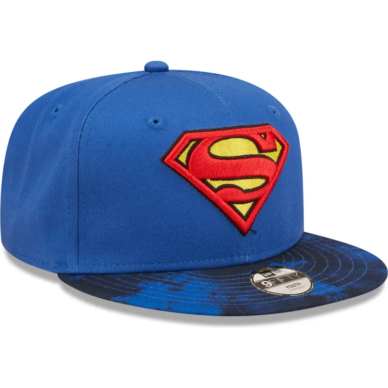kepsar-plana-bla-snapback-for-barn-9fifty-fran-superman-dc-comics-av-new-era
