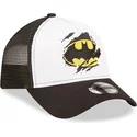 new-era-batman-dc-comics-svart-och-vit-a-frame-truckerkeps-for-barn