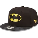 kepsar-plana-svart-snapback-for-barn-9fifty-fran-batman-dc-comics-av-new-era