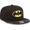 svart-platt-snapback-keps-for-barn-9fifty-batman-dc-comics-fran-new-era