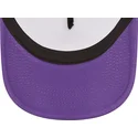 vit-svart-och-lila-trucker-keps-a-frame-team-colour-fran-los-angeles-lakers-nba-av-new-era