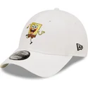 kepsar-curva-vit-justerbart-band-9forty-fran-bob-esponja-av-new-era