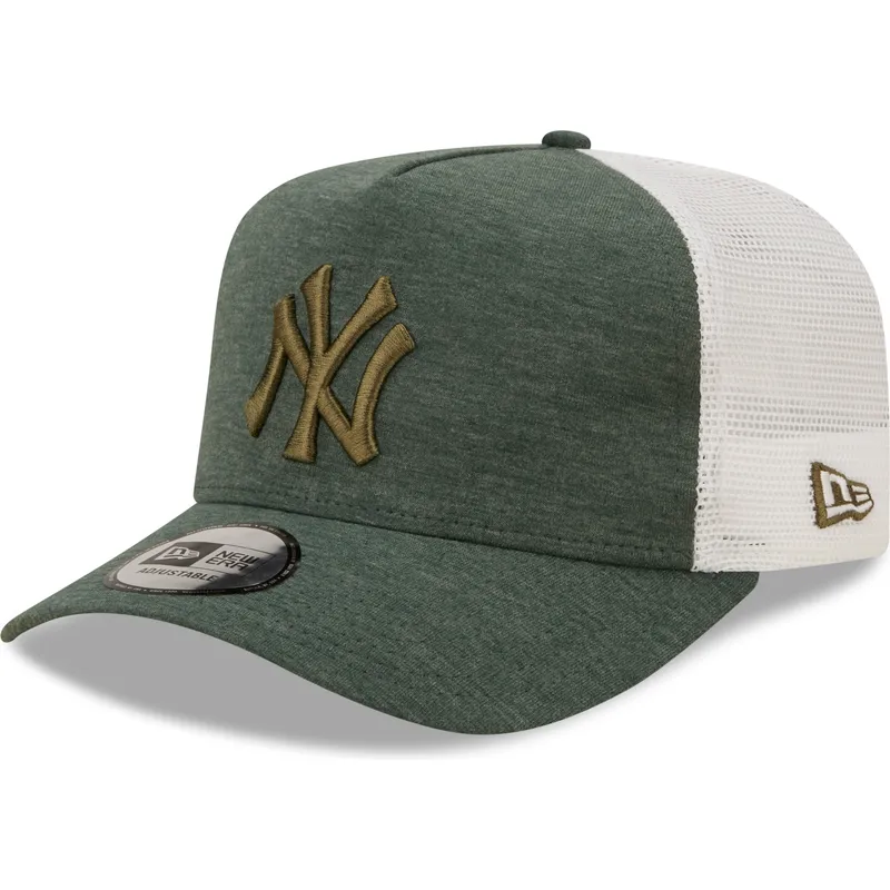 kepsar-curva-gron-snapback-a-frame-jersey-essential-fran-new-york-yankees-mlb-av-new-era