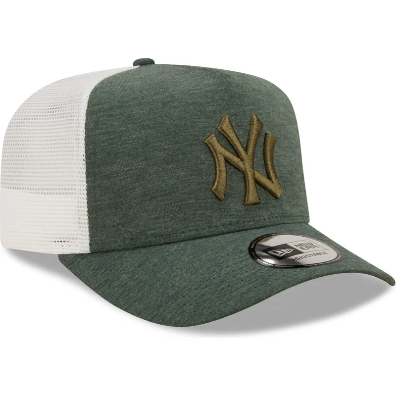 kepsar-curva-gron-snapback-a-frame-jersey-essential-fran-new-york-yankees-mlb-av-new-era