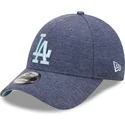 marinbla-justerbar-bojd-keps-med-bla-logotyp-9forty-jersey-essential-los-angeles-dodgers-mlb-fran-new-era
