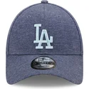 marinbla-justerbar-bojd-keps-med-bla-logotyp-9forty-jersey-essential-los-angeles-dodgers-mlb-fran-new-era