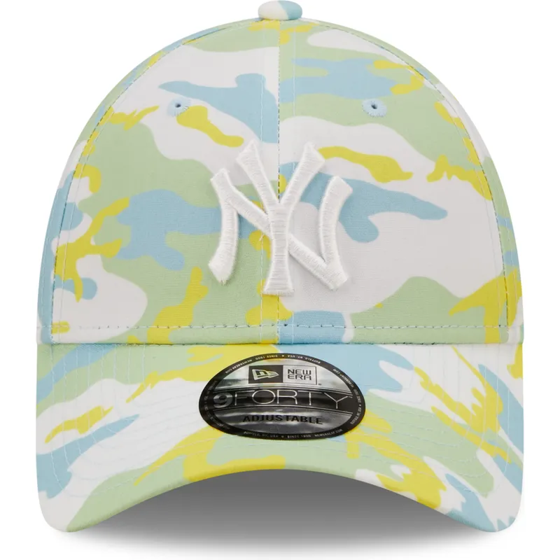 kepsar-curva-gron-justerbart-band-9forty-all-over-print-seasonal-fran-new-york-yankees-mlb-av-new-era