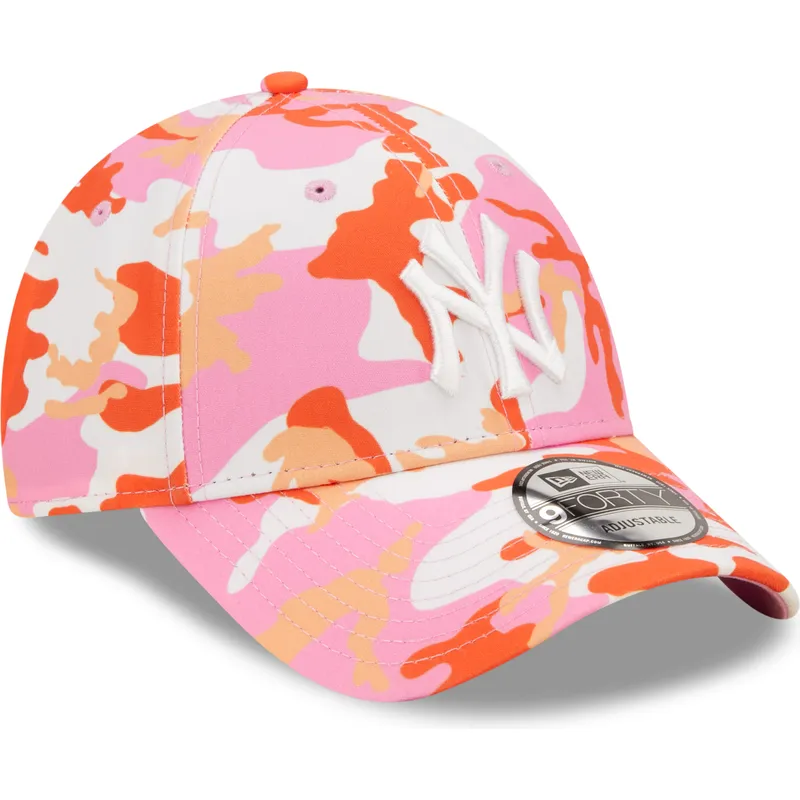 kepsar-curva-rosa-justerbart-band-9forty-all-over-print-seasonal-fran-new-york-yankees-mlb-av-new-era