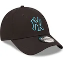 kepsar-curva-svart-justerbart-band-9forty-neon-outline-fran-new-york-yankees-mlb-av-new-era