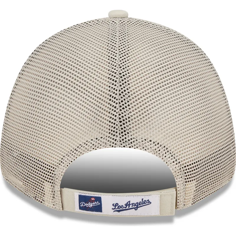 kepsar-curva-beige-justerbart-band-a-frame-home-field-fran-los-angeles-dodgers-mlb-av-new-era