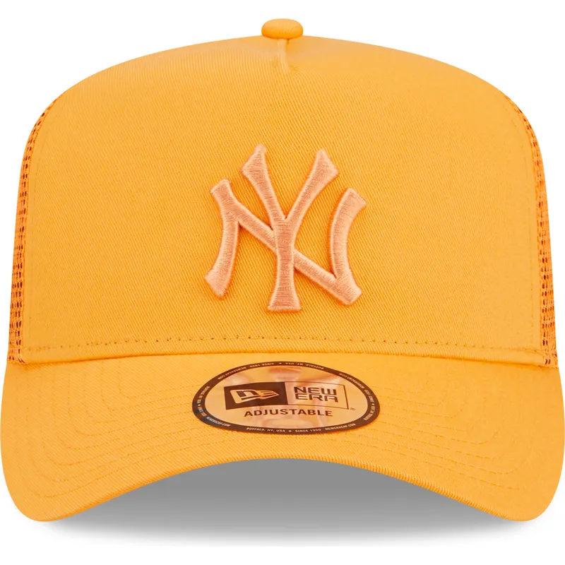 kepsar-curva-apelsin-snapback-a-frame-tonal-mesh-fran-new-york-yankees-mlb-av-new-era