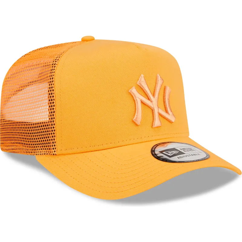 kepsar-curva-apelsin-snapback-a-frame-tonal-mesh-fran-new-york-yankees-mlb-av-new-era