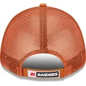 las-vegas-raiders-nfl-a-frame-home-field-orange-justerbar-truckerkeps-fran-new-era