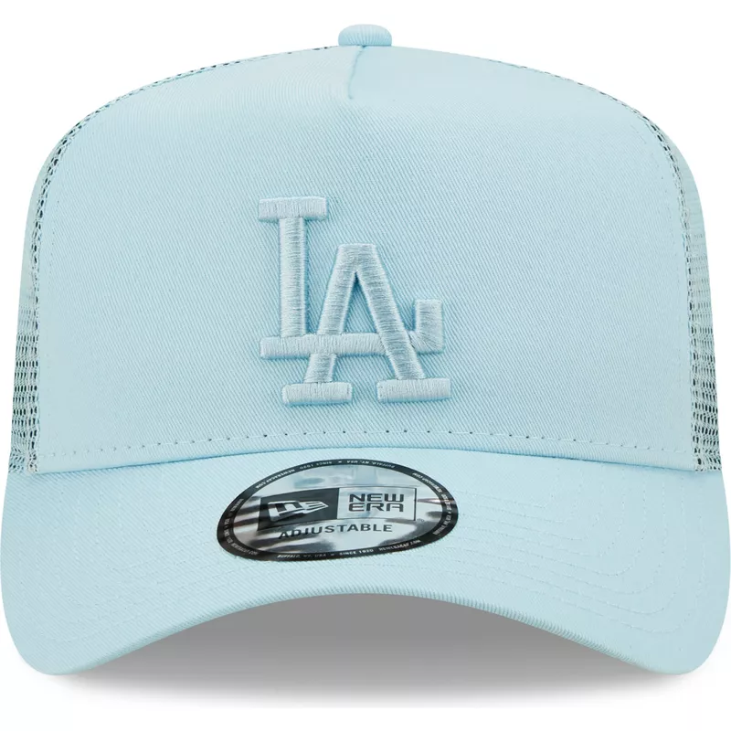 new-era-blue-logo-a-frame-tonal-mesh-los-angeles-dodgers-mlb-blue-trucker-hat