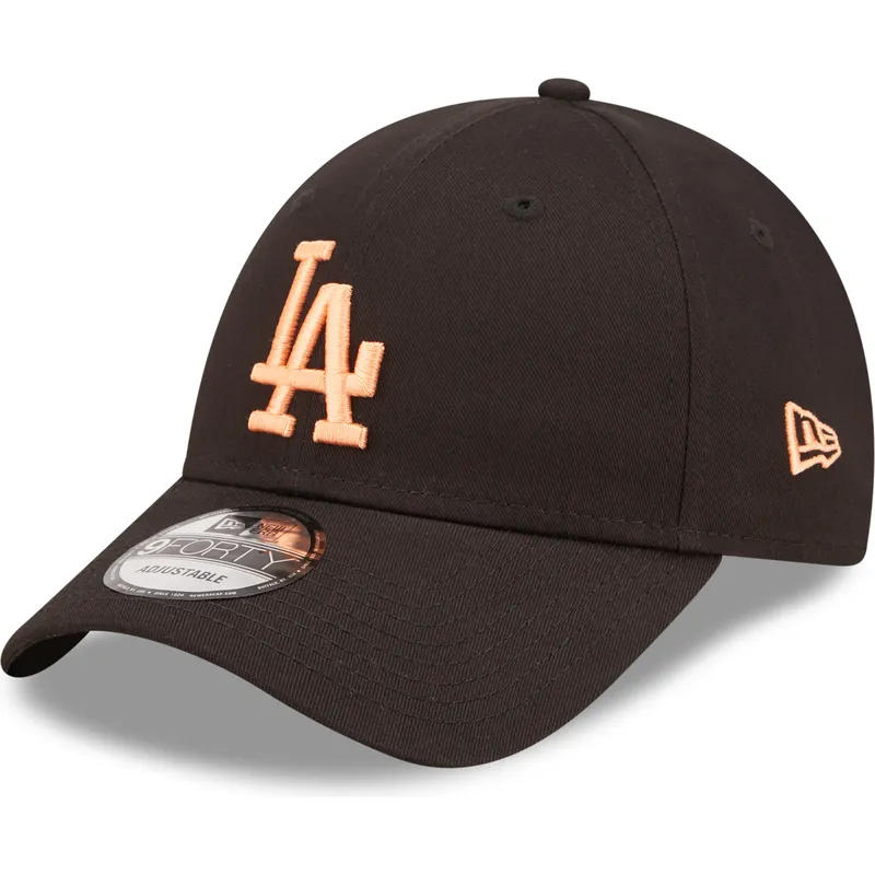 kepsar-curva-svart-justerbart-band-9forty-league-essential-fran-los-angeles-dodgers-mlb-av-new-era
