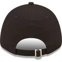 svart-justerbar-bojd-keps-med-orange-logotyp-9forty-league-essential-los-angeles-dodgers-mlb-fran-new-era
