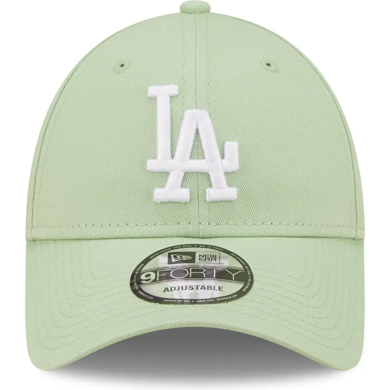 kepsar-curva-gron-justerbart-band-claro-9forty-league-essential-fran-los-angeles-dodgers-mlb-av-new-era