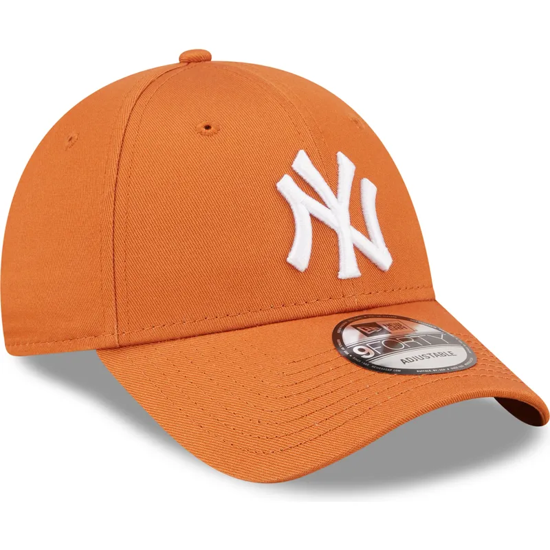 kepsar-curva-apelsin-justerbart-band-9forty-league-essential-fran-new-york-yankees-mlb-av-new-era